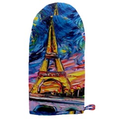 Eiffel Tower Starry Night Print Van Gogh Microwave Oven Glove