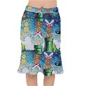 Game Starry Night Doctor Who Van Gogh Parody Short Mermaid Skirt View1