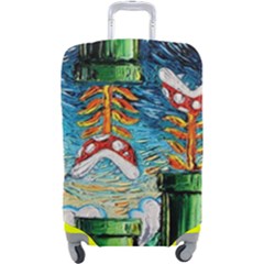 Game Starry Night Doctor Who Van Gogh Parody Luggage Cover (large)