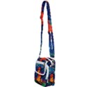 Lion Art Starry Night Van Gogh Shoulder Strap Belt Bag View2