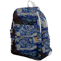 Mosaic Art Vincent Van Gogh s Starry Night Top Flap Backpack