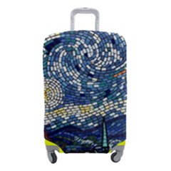 Mosaic Art Vincent Van Gogh s Starry Night Luggage Cover (small) by Sarkoni