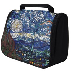 Mosaic Art Vincent Van Gogh s Starry Night Full Print Travel Pouch (big)