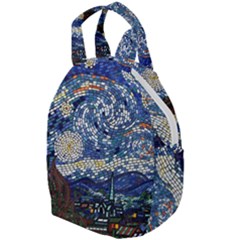 Mosaic Art Vincent Van Gogh s Starry Night Travel Backpack