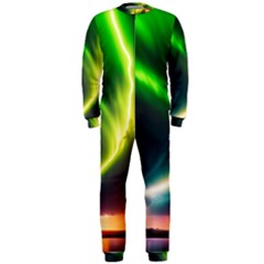 Lake Storm Neon Nature Onepiece Jumpsuit (men) by Bangk1t