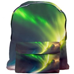 Lake Storm Neon Nature Giant Full Print Backpack