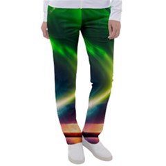 Lake Storm Neon Nature Women s Casual Pants