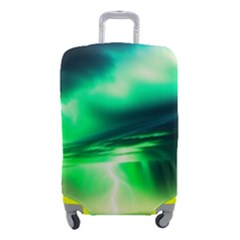 Lake Storm Neon Luggage Cover (small)