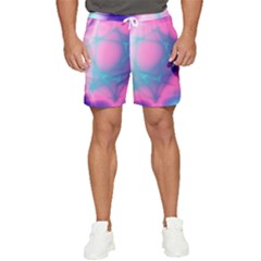 Geometry Abstract Pattern Hypercube Men s Runner Shorts by Bangk1t