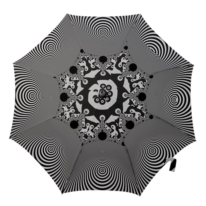 Pattern Illusion Fractal Mandelbrot Hook Handle Umbrellas (Medium)