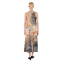 Garden Mushrooms Tree Flower Sleeveless Maxi Dress View2