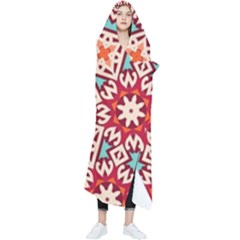 Geometric Pattern Seamless Abstract Wearable Blanket by Ravend