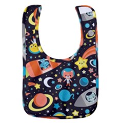 Space Pattern Baby Bib by Bedest