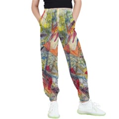 Abstract Background Pattern Kids  Joggers by Bedest