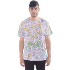 London City Map Men s Sport Mesh T-shirt