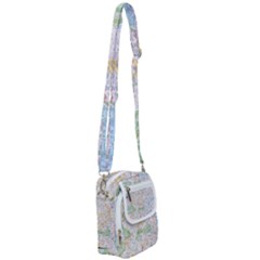 London City Map Shoulder Strap Belt Bag by Bedest