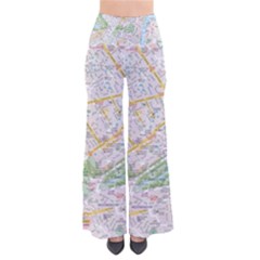 London City Map So Vintage Palazzo Pants