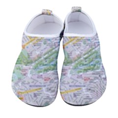 London City Map Men s Sock-style Water Shoes by Bedest