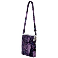 Purple Peacock Multi Function Travel Bag