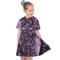 Purple Peacock Kids  Sailor Dress