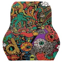 Cute Cartoon Doodle Car Seat Back Cushion  by Bedest