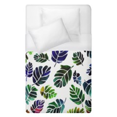 Leaves Watercolor Ornamental Decorative Design Duvet Cover (single Size)