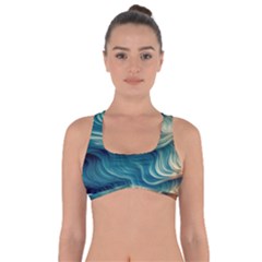 Art Pattern Artis Hands Illustration Got No Strings Sports Bra