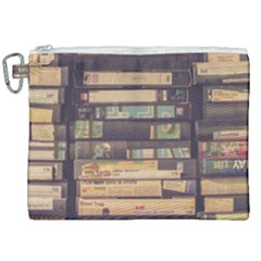 Books Antique Worn Spent Romance Antique Dealer Canvas Cosmetic Bag (xxl)