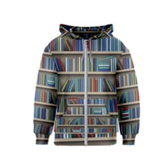 Bookshelf Kids  Zipper Hoodie