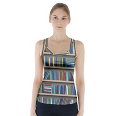 Bookshelf Racer Back Sports Top