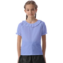 Kids  Frill Chiffon Blouse Solid