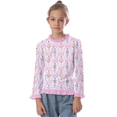 Ckfdts38273 Kids  Frill Detail T-shirt