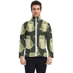 Frog Pattern Men s Bomber Jacket