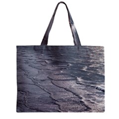 Atlantic Ocean Aerial View, Tierra Del Fuego, Argentina Zipper Mini Tote Bag by dflcprintsclothing