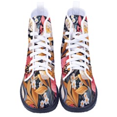 Ai-generated Men s High-top Canvas Sneakers by nateshop