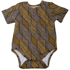 Background-batik Baby Short Sleeve Bodysuit by nateshop