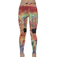 Indonesia-lukisan-picture Classic Yoga Leggings by nateshop