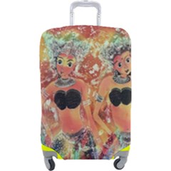 Indonesia-lukisan-picture Luggage Cover (large) by nateshop