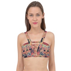Indonesia-lukisan-picture Cage Up Bikini Top by nateshop