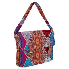 Mandala Pattern, Desenho, Designs, Glitter, Pattern Buckle Messenger Bag by nateshop