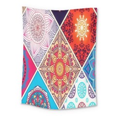 Mandala Pattern, Desenho, Designs, Glitter, Pattern Medium Tapestry by nateshop