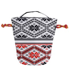 Bulgarian Drawstring Bucket Bag by nateshop