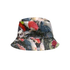 Koi Fish Nature Inside Out Bucket Hat (kids) by Ndabl3x