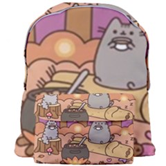 Pusheen Cute Fall The Cat Giant Full Print Backpack