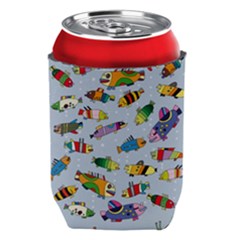 Fish Ocean Sea Water Diving Blue Can Holder by Ndabl3x