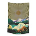 Surreal Art Psychadelic Mountain Small Tapestry View1