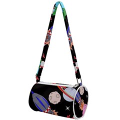 Girl Bed Space Planet Spaceship Mini Cylinder Bag