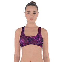 Retro-02 Got No Strings Sports Bra by nateshop