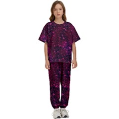 Retro-02 Kids  T-shirt And Pants Sports Set by nateshop