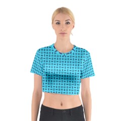 Pattern-123 Cotton Crop Top by nateshop